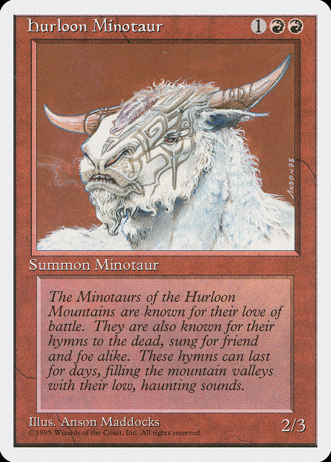 Hurloon Minotaur [Fourth Edition] | Anubis Games and Hobby