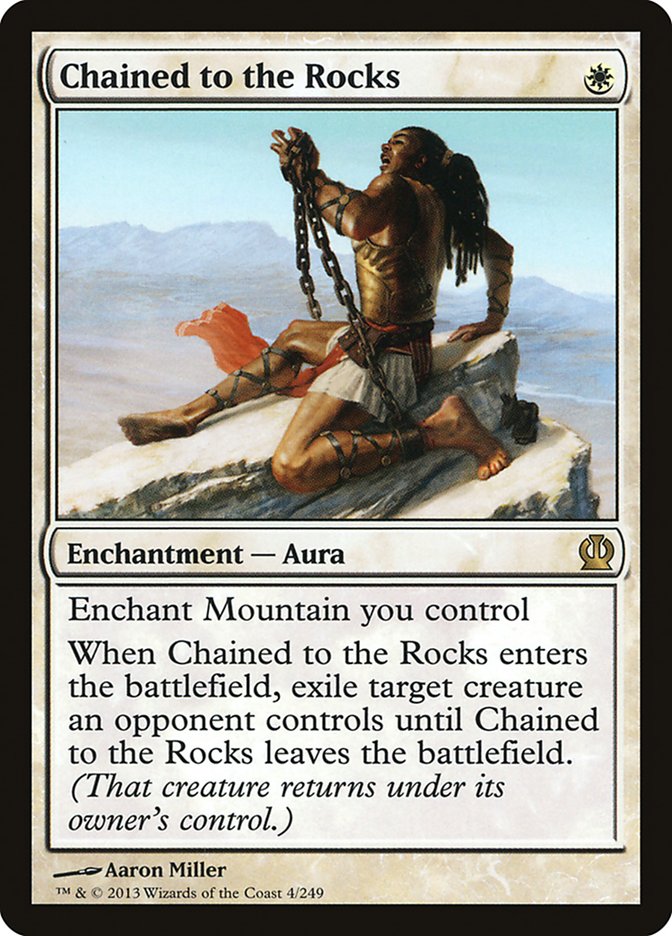 Chained to the Rocks [Theros] | Anubis Games and Hobby