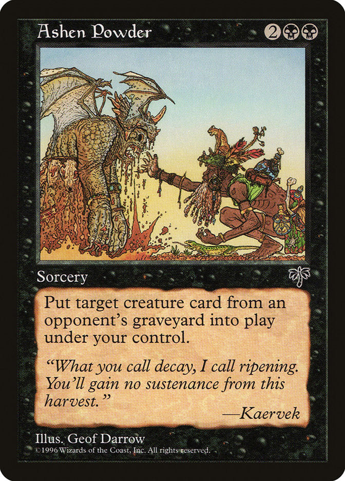 Ashen Powder [Mirage] | Anubis Games and Hobby