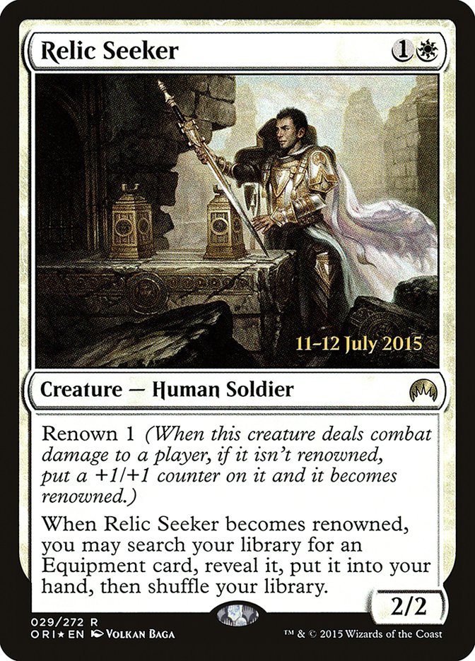 Relic Seeker [Magic Origins Prerelease Promos] | Anubis Games and Hobby