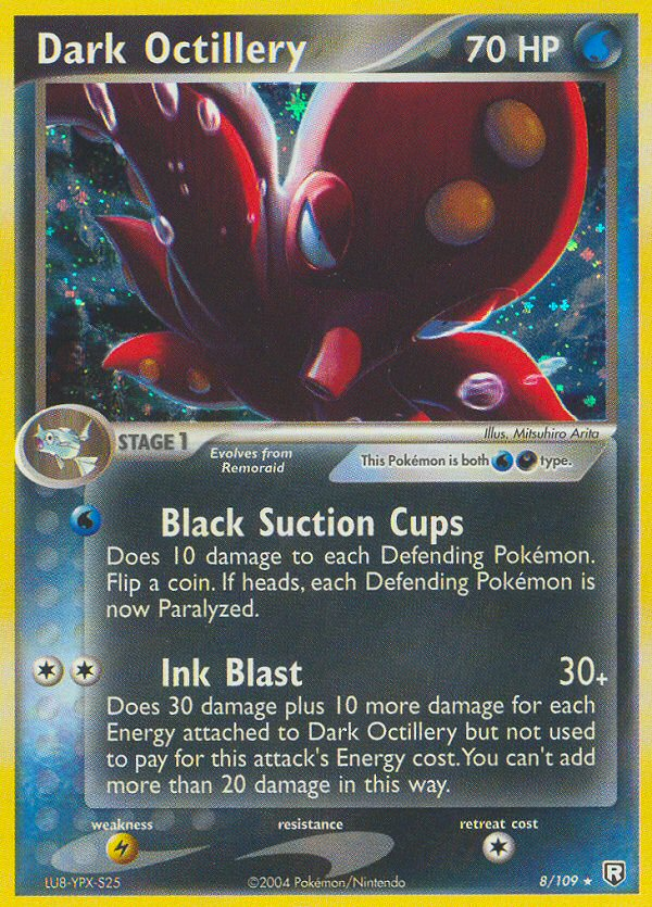 Dark Octillery (8/109) [EX: Team Rocket Returns] | Anubis Games and Hobby