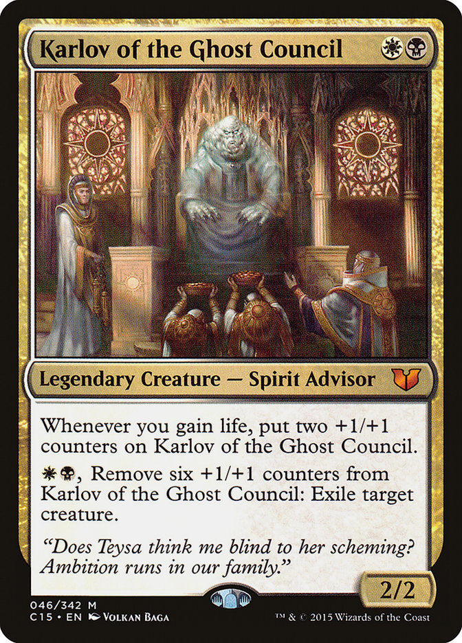 Karlov of the Ghost Council [Commander 2015] | Anubis Games and Hobby