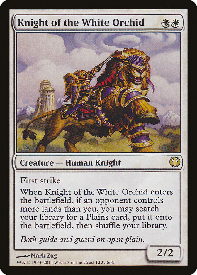 Knight of the White Orchid [Duel Decks: Knights vs. Dragons] | Anubis Games and Hobby