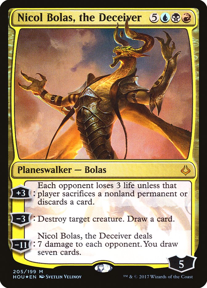 Nicol Bolas, the Deceiver [Hour of Devastation] | Anubis Games and Hobby