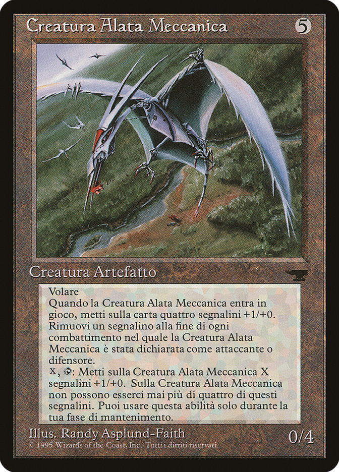 Clockwork Avian (Italian) - "Creatura Alata Meccanica" [Rinascimento] | Anubis Games and Hobby
