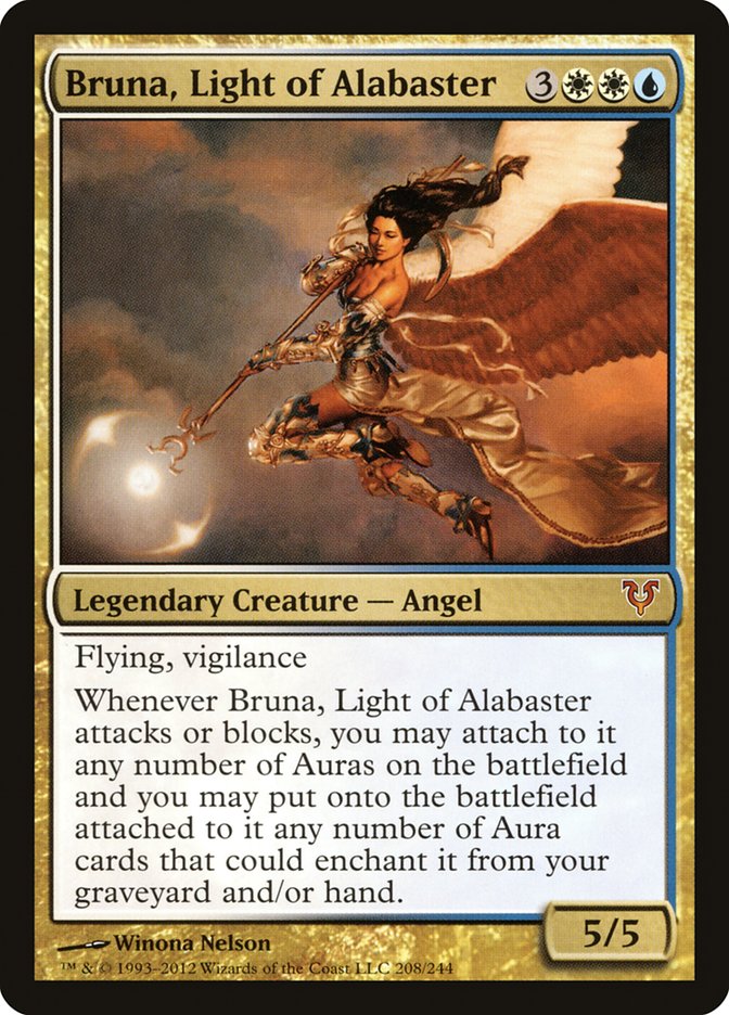 Bruna, Light of Alabaster [Avacyn Restored] | Anubis Games and Hobby