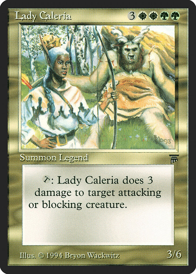 Lady Caleria [Legends] | Anubis Games and Hobby