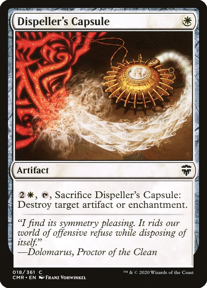 Dispeller's Capsule [Commander Legends] | Anubis Games and Hobby