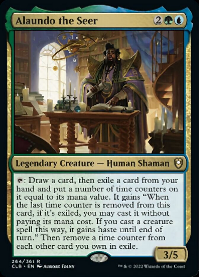 Alaundo the Seer [Commander Legends: Battle for Baldur's Gate] | Anubis Games and Hobby