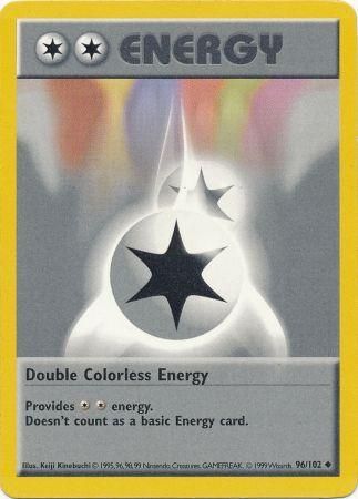 Double Colorless Energy (96/102) [Base Set Shadowless Unlimited] | Anubis Games and Hobby