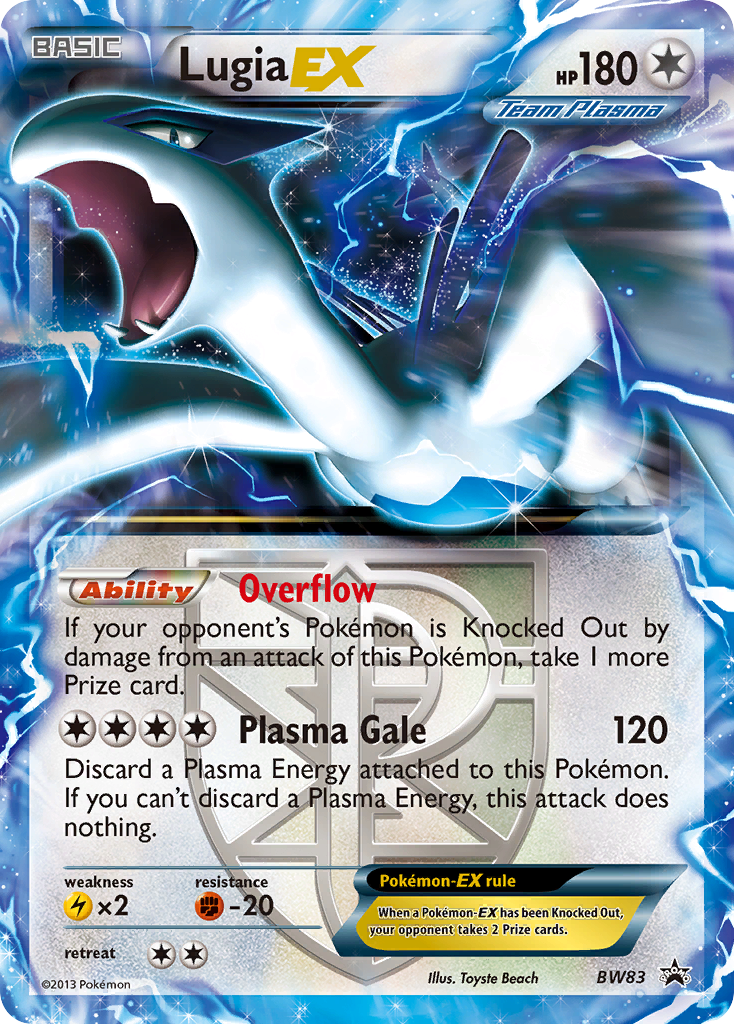 Lugia EX (BW83) [Black & White: Black Star Promos] | Anubis Games and Hobby