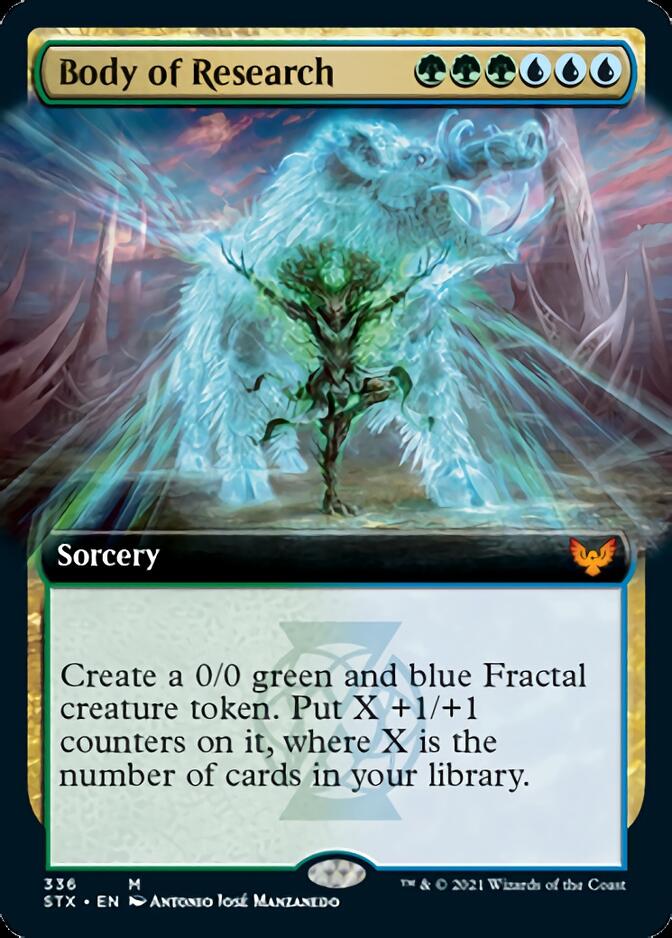 Body of Research (Extended Art) [Strixhaven: School of Mages] | Anubis Games and Hobby