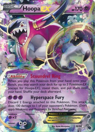 Hoopa EX (36/98) (Jumbo Card) [XY: Ancient Origins] | Anubis Games and Hobby