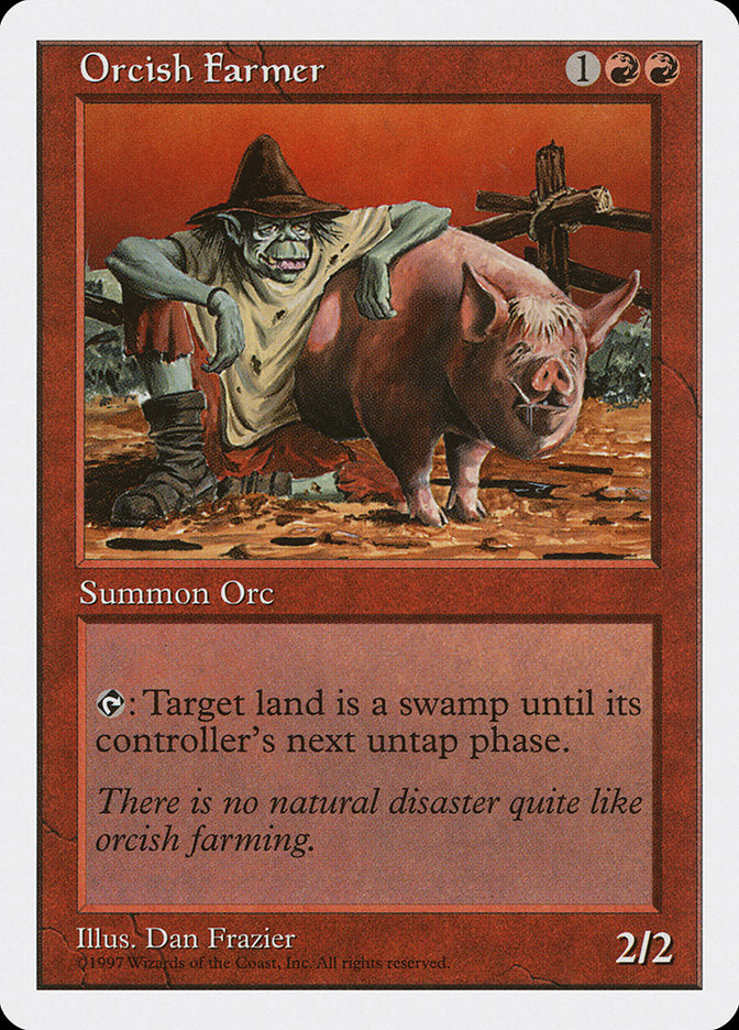 Orcish Farmer [Fifth Edition] | Anubis Games and Hobby