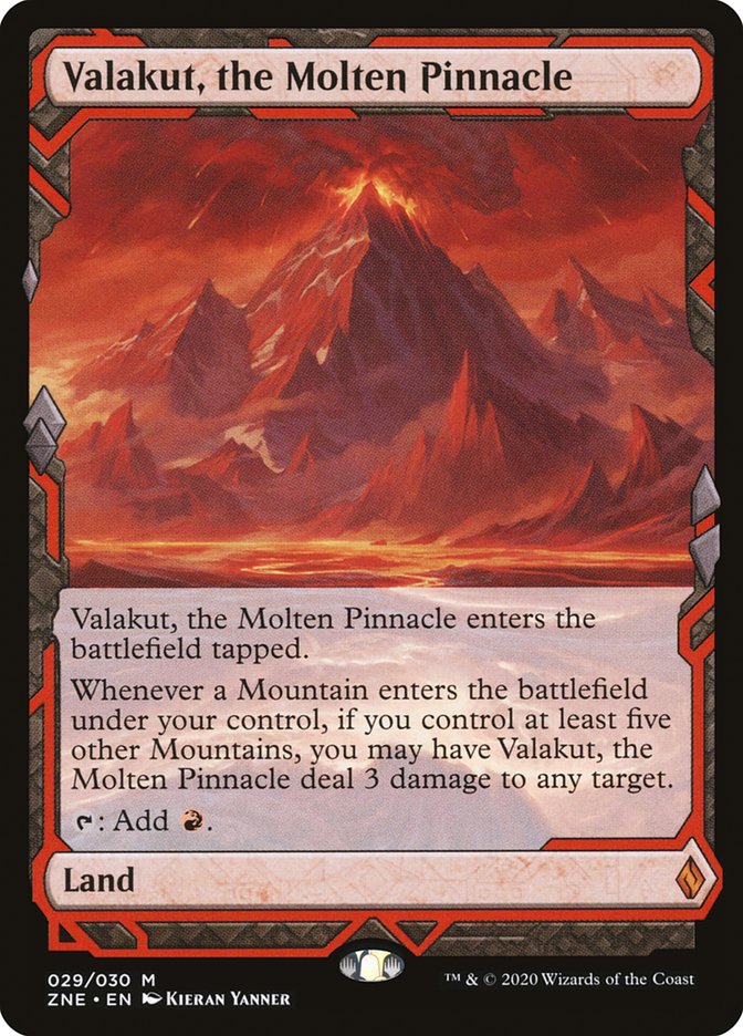 Valakut, the Molten Pinnacle (Expeditions) [Zendikar Rising Expeditions] | Anubis Games and Hobby