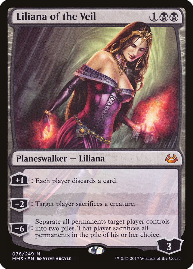 Liliana of the Veil [Modern Masters 2017] | Anubis Games and Hobby