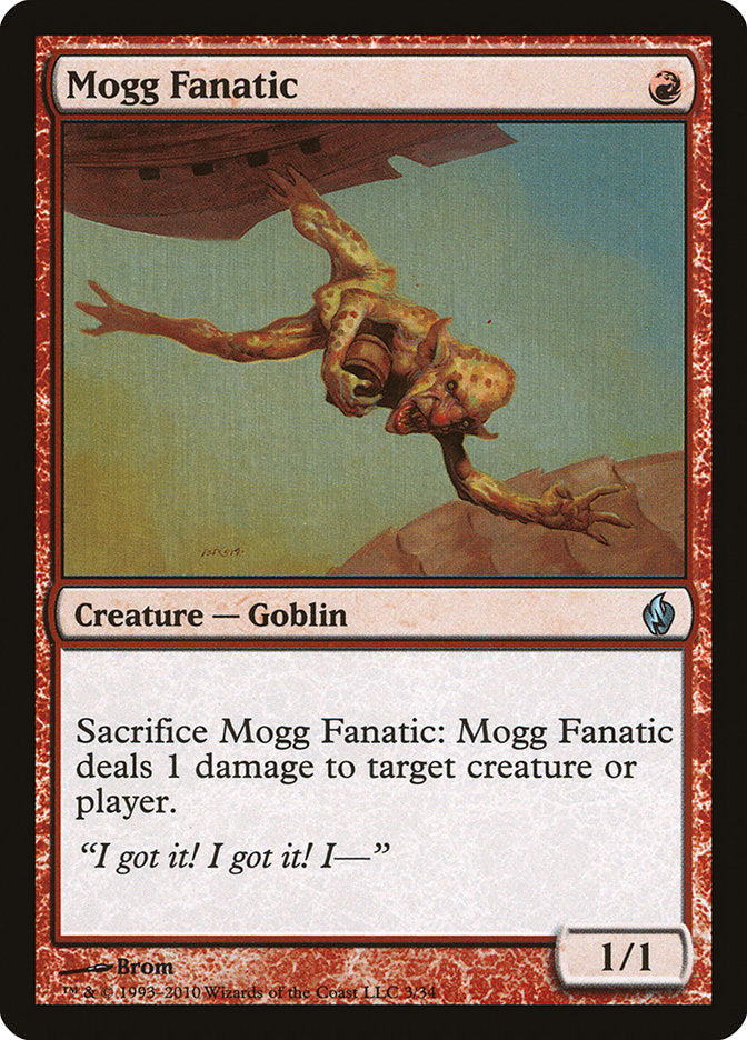 Mogg Fanatic [Premium Deck Series: Fire and Lightning] | Anubis Games and Hobby