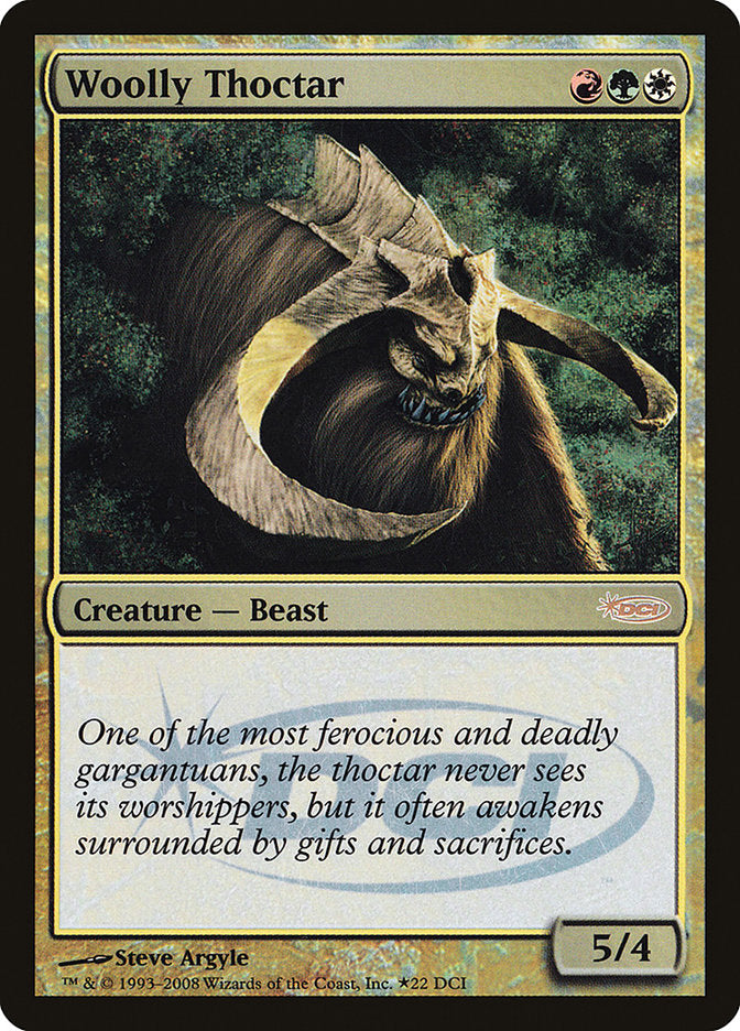 Woolly Thoctar [Wizards Play Network 2008] | Anubis Games and Hobby