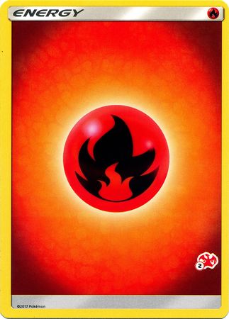 Fire Energy (Charizard Stamp #2) [Battle Academy 2020] | Anubis Games and Hobby