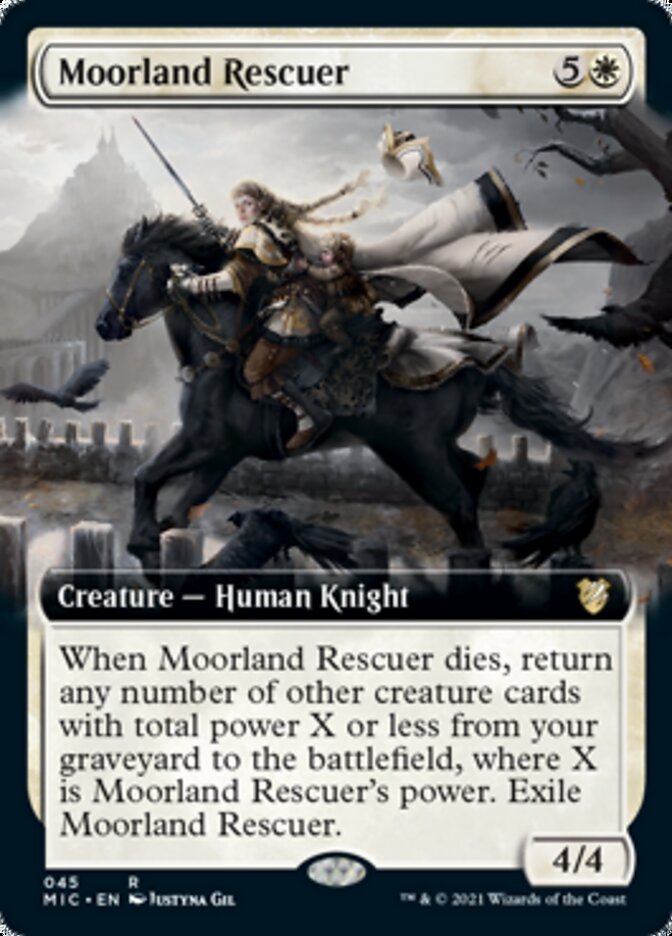 Moorland Rescuer (Extended Art) [Innistrad: Midnight Hunt Commander] | Anubis Games and Hobby