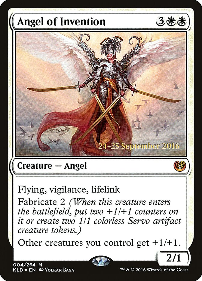 Angel of Invention [Kaladesh Prerelease Promos] | Anubis Games and Hobby