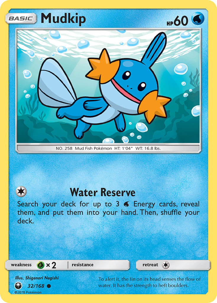 Mudkip (32/168) [Sun & Moon: Celestial Storm] | Anubis Games and Hobby