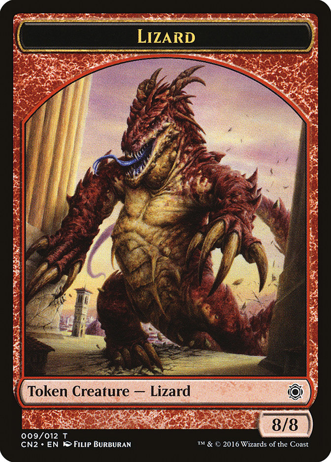 Lizard Token [Conspiracy: Take the Crown Tokens] | Anubis Games and Hobby