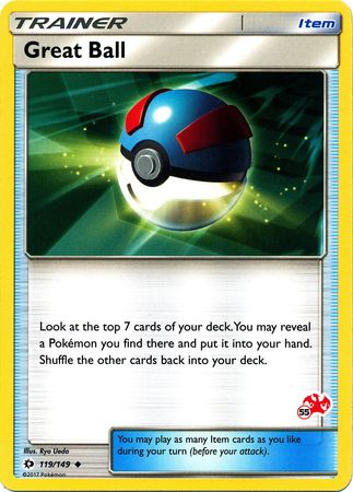 Great Ball (119/149) (Charizard Stamp #55) [Battle Academy 2020] | Anubis Games and Hobby