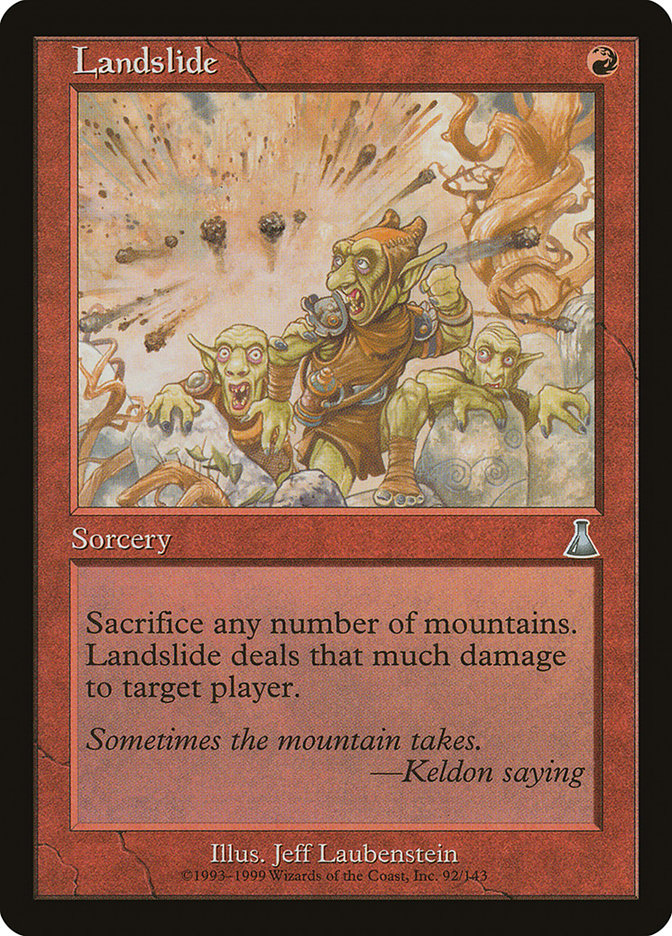 Landslide [Urza's Destiny] | Anubis Games and Hobby