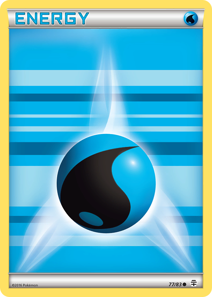 Water Energy (77/83) [XY: Generations] | Anubis Games and Hobby