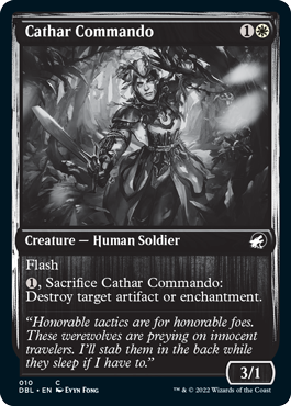 Cathar Commando [Innistrad: Double Feature] | Anubis Games and Hobby