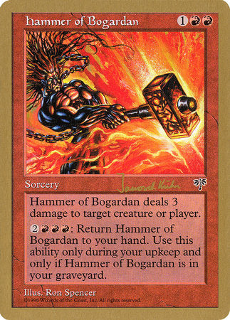 Hammer of Bogardan - 1997 Janosch Kuhn (MIR) [World Championship Decks 1997] | Anubis Games and Hobby