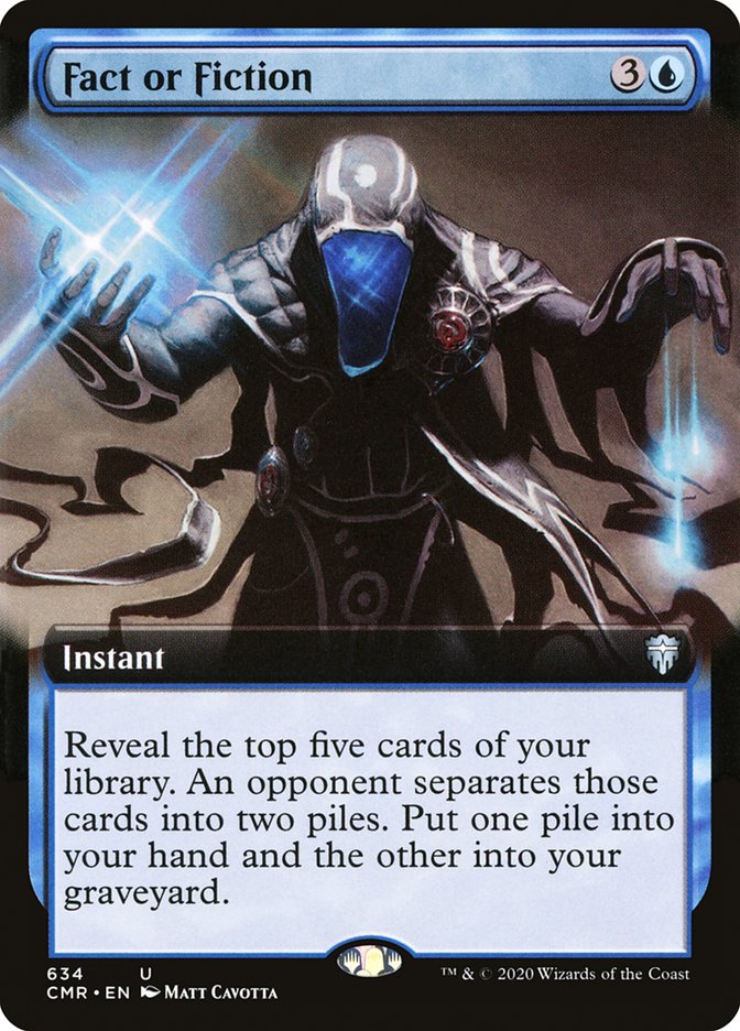 Fact or Fiction (Extended Art) [Commander Legends] | Anubis Games and Hobby