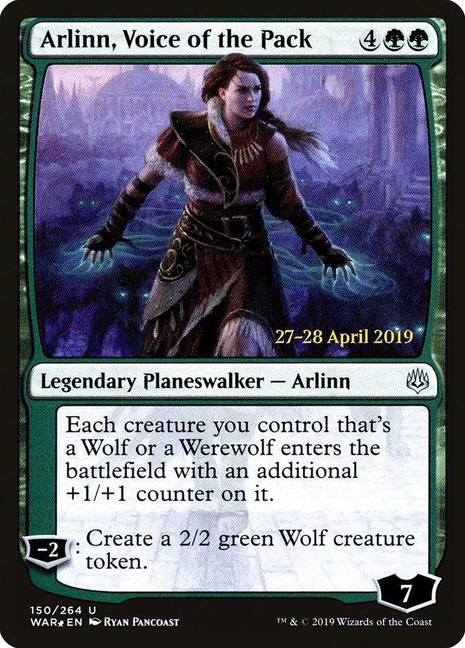 Arlinn, Voice of the Pack [War of the Spark Prerelease Promos] | Anubis Games and Hobby