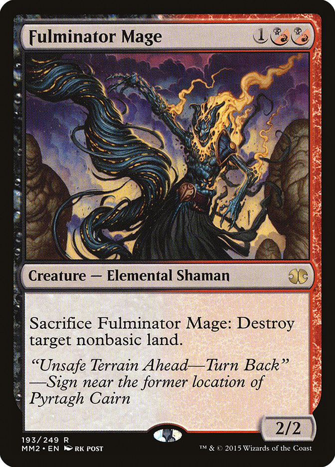 Fulminator Mage [Modern Masters 2015] | Anubis Games and Hobby