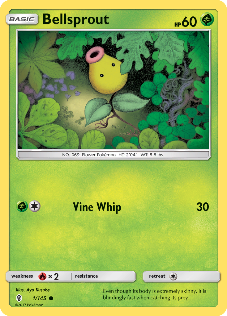 Bellsprout (1/145) [Sun & Moon: Guardians Rising] | Anubis Games and Hobby