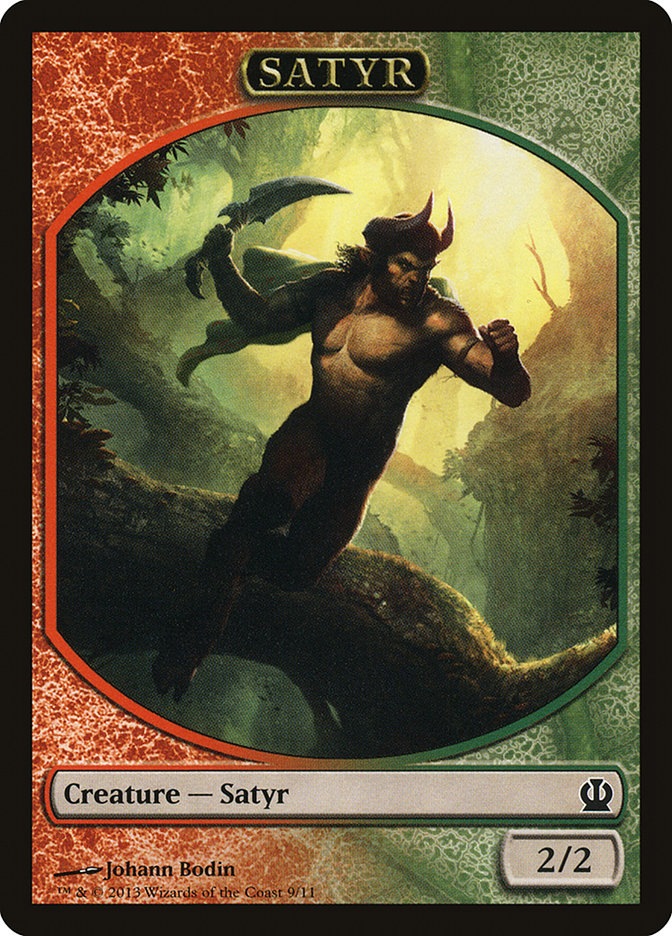 Satyr Token [Theros Tokens] | Anubis Games and Hobby
