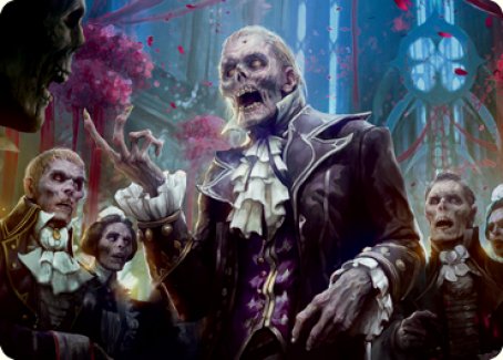 Undead Butler Art Card [Innistrad: Crimson Vow Art Series] | Anubis Games and Hobby