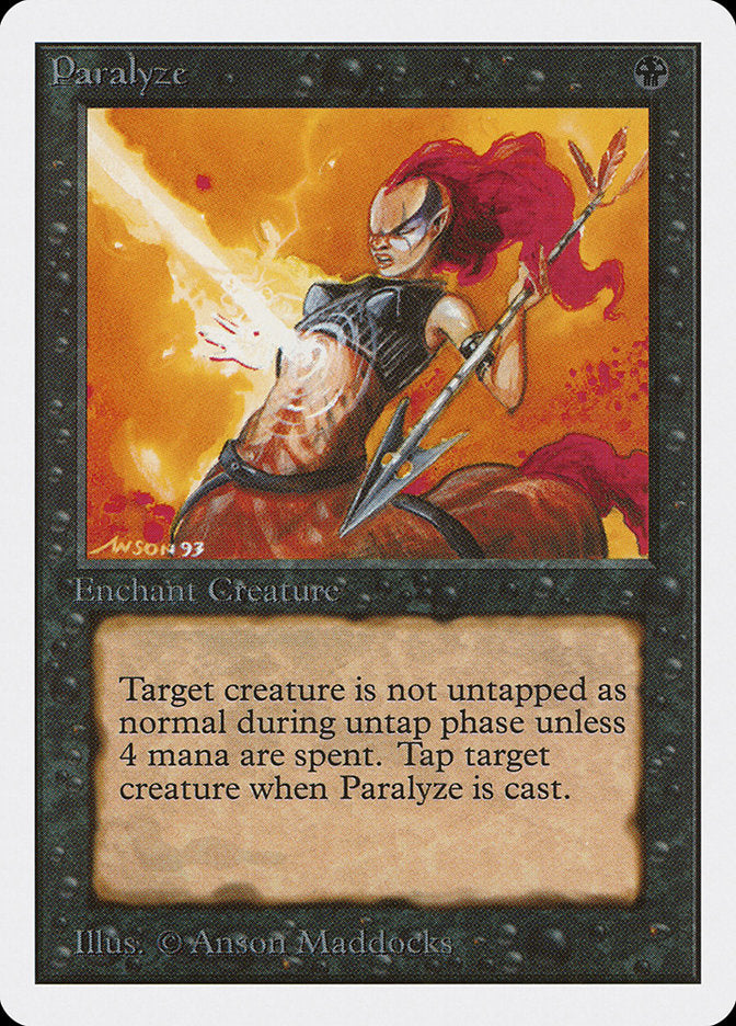 Paralyze [Unlimited Edition] | Anubis Games and Hobby