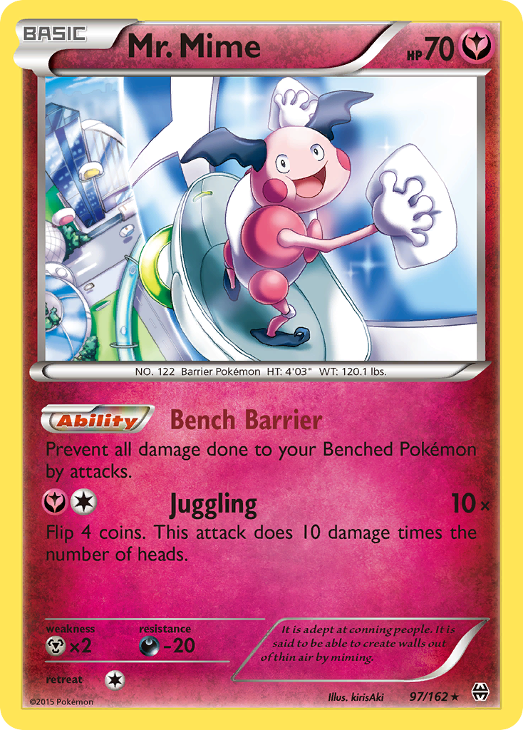 Mr. Mime (97/162) [XY: BREAKthrough] | Anubis Games and Hobby