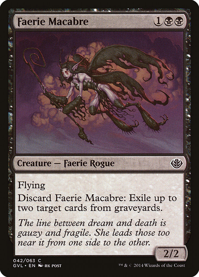 Faerie Macabre (Garruk vs. Liliana) [Duel Decks Anthology] | Anubis Games and Hobby