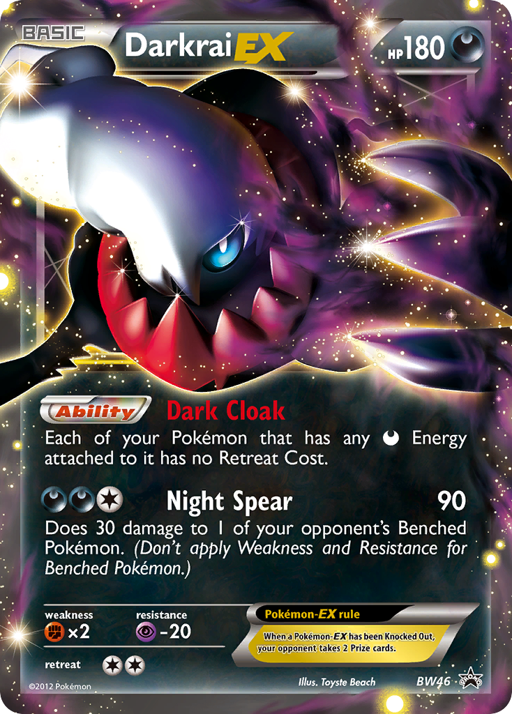 Darkrai EX (BW46) [Black & White: Black Star Promos] | Anubis Games and Hobby