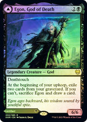 Egon, God of Death // Throne of Death [Kaldheim Prerelease Promos] | Anubis Games and Hobby