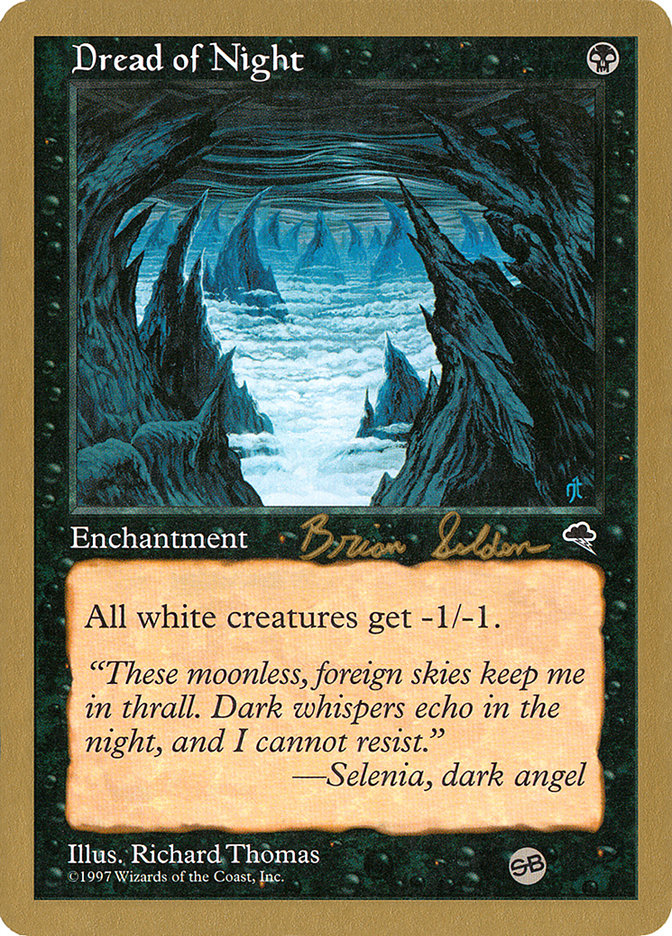 Dread of Night (Brian Selden) (SB) [World Championship Decks 1998] | Anubis Games and Hobby