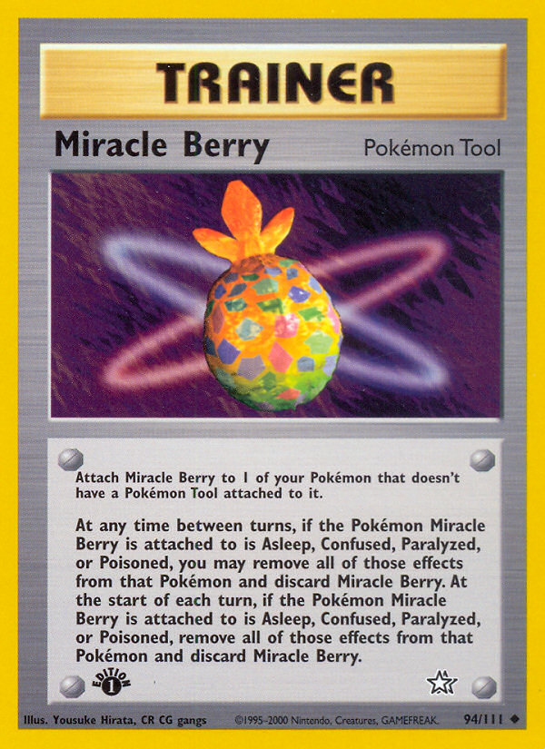 Miracle Berry (94/111) [Neo Genesis 1st Edition] | Anubis Games and Hobby