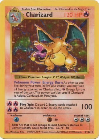Charizard (4/102) [Base Set Shadowless Unlimited] | Anubis Games and Hobby