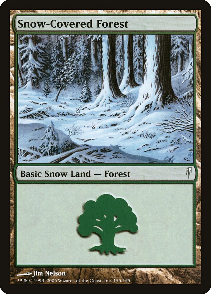 Snow-Covered Forest [Coldsnap] | Anubis Games and Hobby