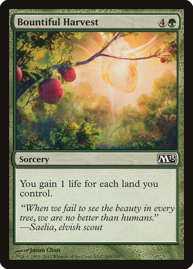 Bountiful Harvest [Magic 2013] | Anubis Games and Hobby