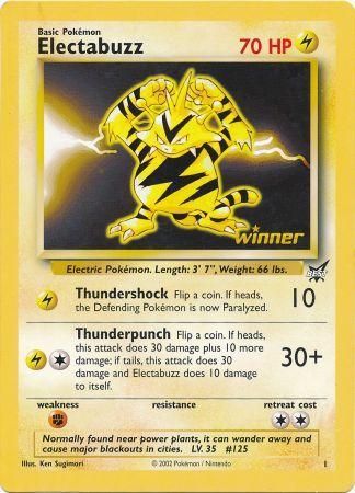 Electabuzz (1) (Jumbo Card) [Best of Promos] | Anubis Games and Hobby