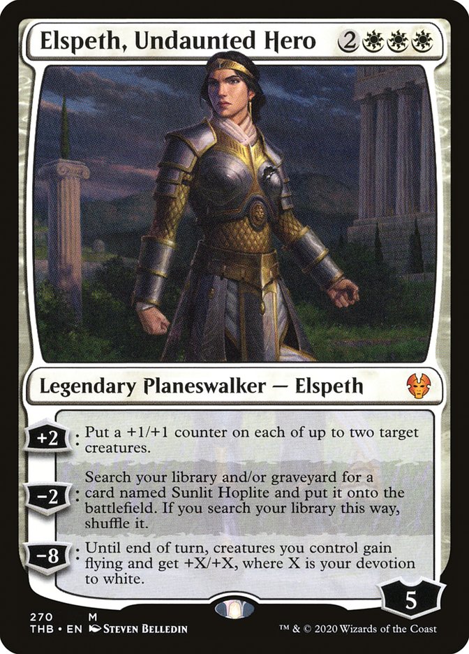Elspeth, Undaunted Hero [Theros Beyond Death] | Anubis Games and Hobby